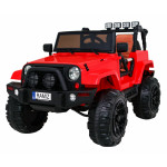 Elektrické autíčko Jeep All Terrain - nelakované - červené